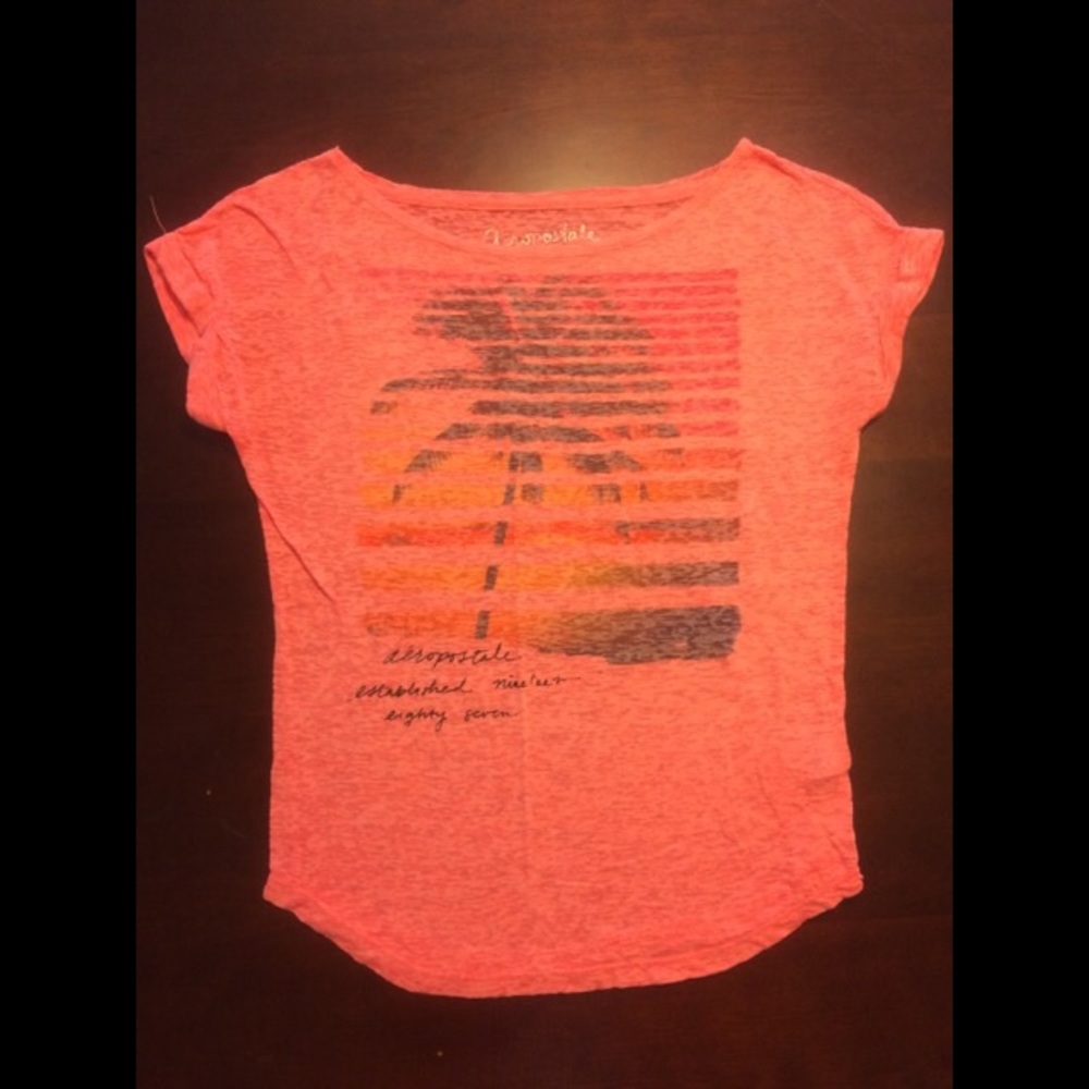 Aeropostale Summer Palm Tree Shirt